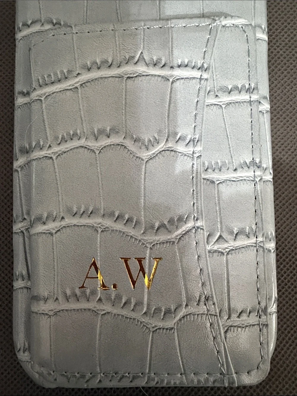 Crocodile faux leather Cell phone case with wallet for IPhone 17 Pro Max